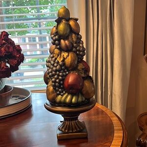 Vintage Holland Mold Fruit Topiary Table Decor